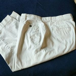 C.J.Banks Khaki Capris Size 20